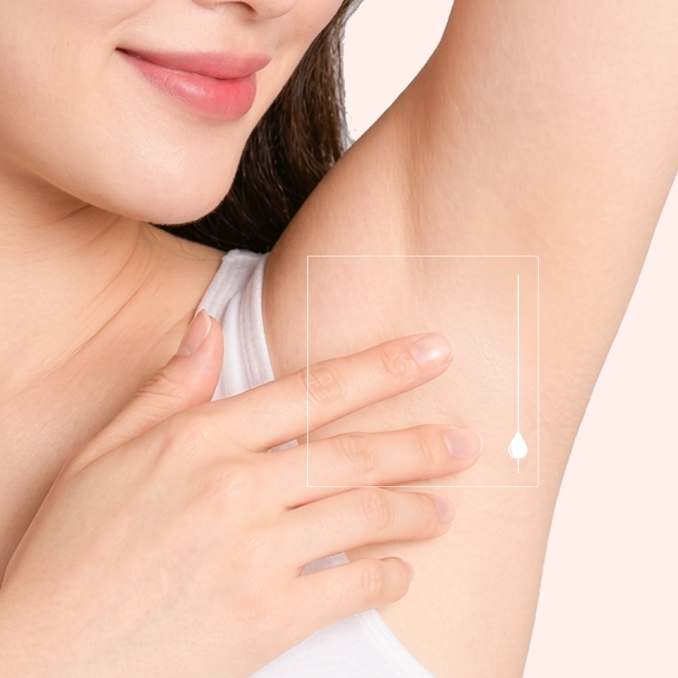 TTM005 – Giảm tuyến mồ hôi nách